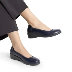 Ascenelle Women's Sustainable Wedge Heel Pumps