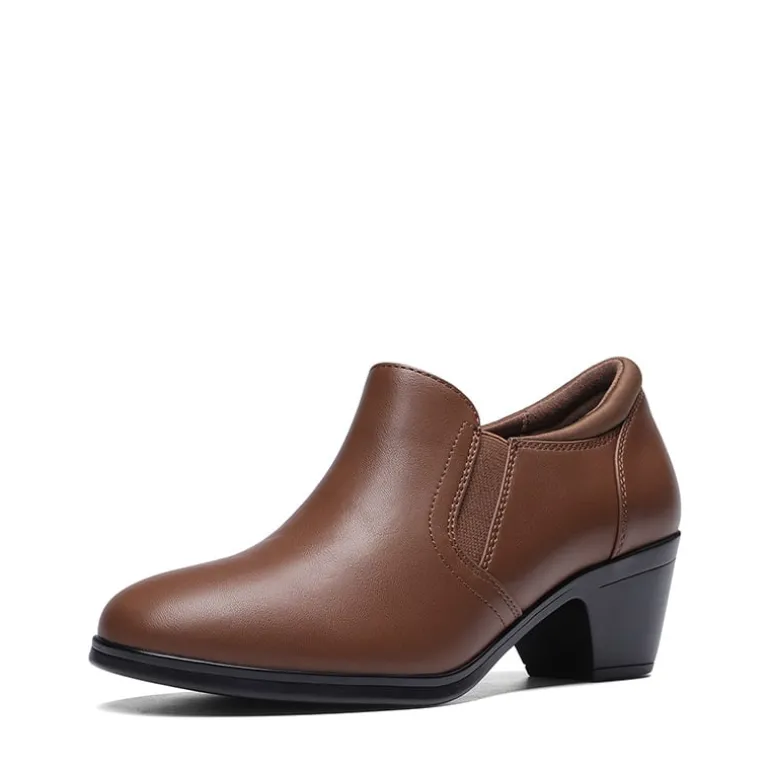 Ascenelle Women's Sustainable Block Heel Pumps