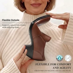 Ascenelle Women's Sustainable Block Heel Pumps