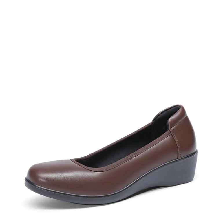 Ascenelle Women's Sustainable Wedge Heel Pumps