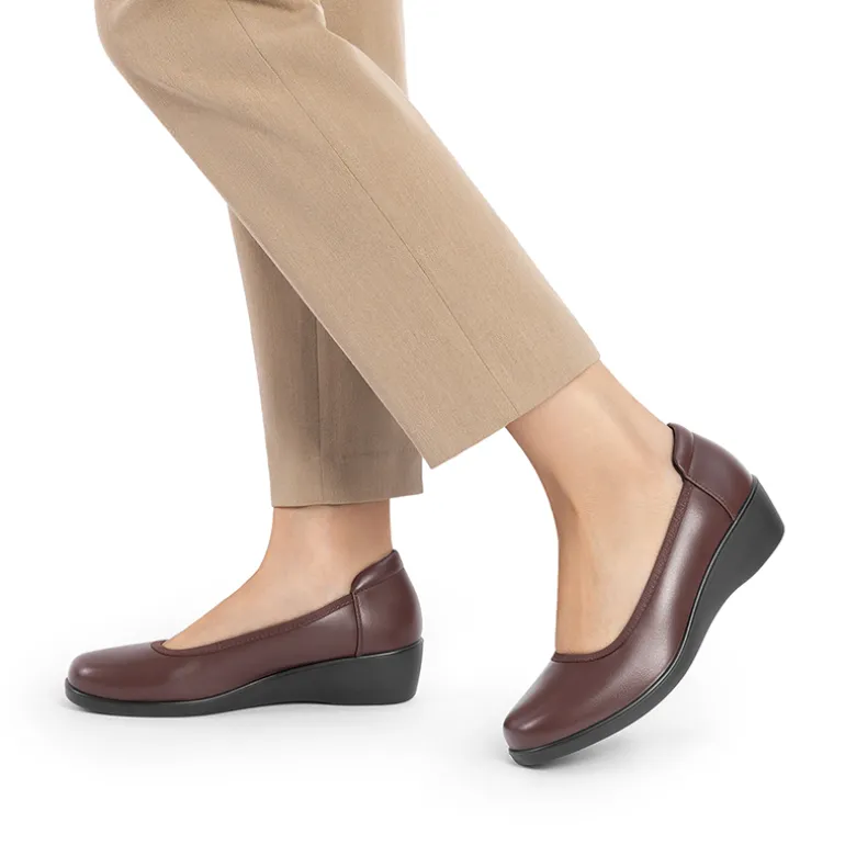 Ascenelle Women's Sustainable Wedge Heel Pumps
