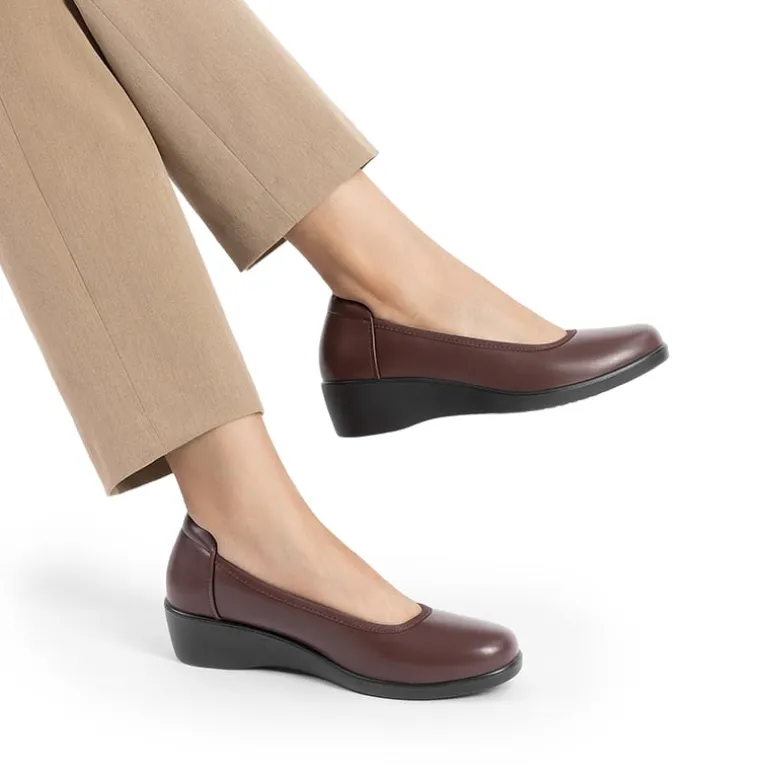 Ascenelle Women's Sustainable Wedge Heel Pumps