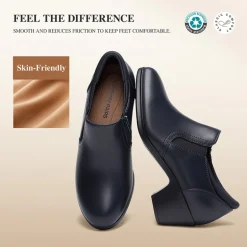 Ascenelle Women's Sustainable Block Heel Pumps