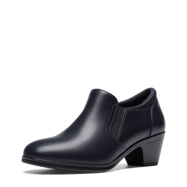 Ascenelle Women's Sustainable Block Heel Pumps