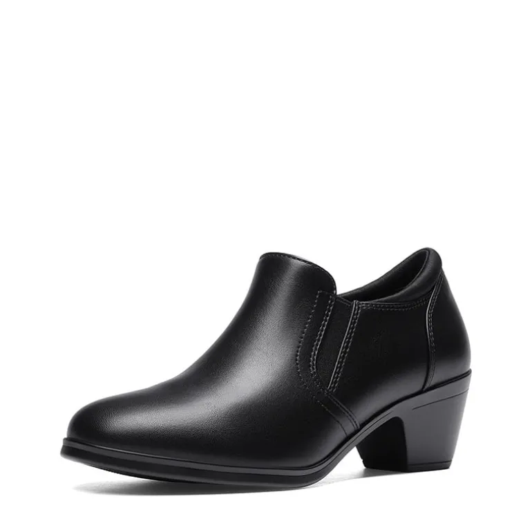 Ascenelle Women's Sustainable Block Heel Pumps