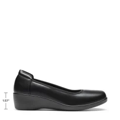 Ascenelle Women's Sustainable Wedge Heel Pumps