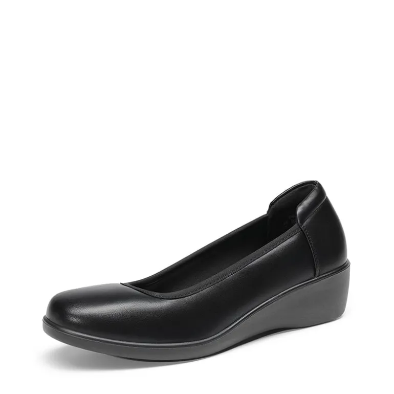 Ascenelle Women's Sustainable Wedge Heel Pumps