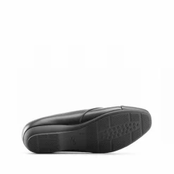 Ascenelle Women’s Wide Fit Elastic Loafers