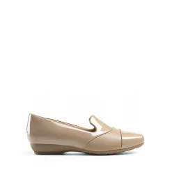 Ascenelle Women’s Wide Fit Elastic Loafers