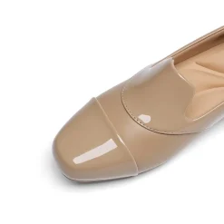 Ascenelle Women’s Wide Fit Elastic Loafers