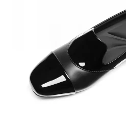 Ascenelle Women’s Wide Fit Elastic Loafers