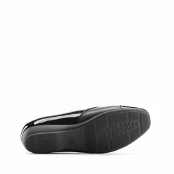 Ascenelle Women’s Wide Fit Elastic Loafers
