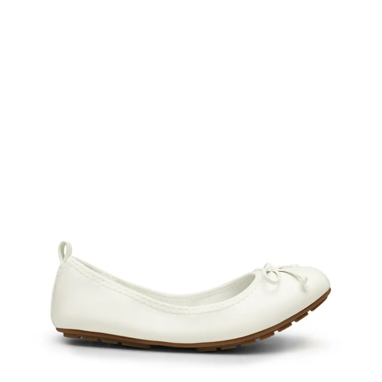 Ascenelle Women’s Wide-Toe Ballet Flats with Arch Support