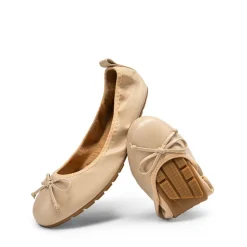 Ascenelle Women’s Wide-Toe Ballet Flats with Arch Support