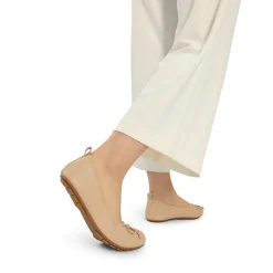 Ascenelle Women’s Wide-Toe Ballet Flats with Arch Support
