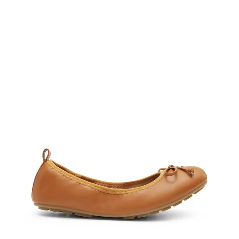 Ascenelle Women’s Wide-Toe Ballet Flats with Arch Support
