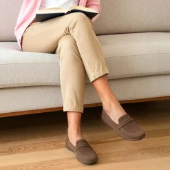 Ascenelle Women's Wide Toe Barefoot Loafers