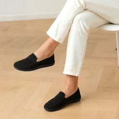 Ascenelle Women's Wide Toe Barefoot Loafers