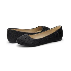 Ballet Rhinestone Sparkly Flats Shoes