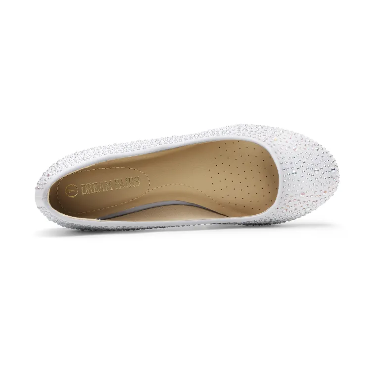Ballet Rhinestone Sparkly Flats Shoes