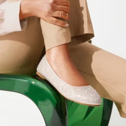 Ballet Rhinestone Sparkly Flats Shoes