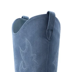 Block Heel Knee-high Cowgirl Boots