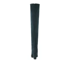 Block Heel Over The Knee Boots