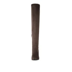 Block Heel Over The Knee Boots
