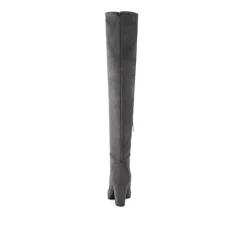Block Heel Over The Knee Boots