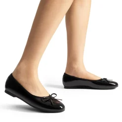 Bow Dual-tone Cap Toe Flats
