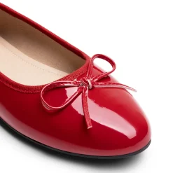 Bow Dual-tone Cap Toe Flats