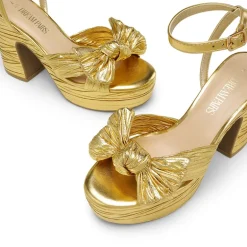 Bow Knot Platform Sandals