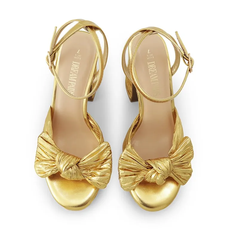 Bow Knot Platform Sandals