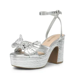 Bow Knot Platform Sandals