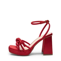 Bowknots Crystal Heeled Sandals