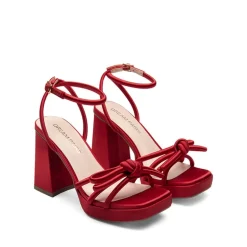 Bowknots Crystal Heeled Sandals