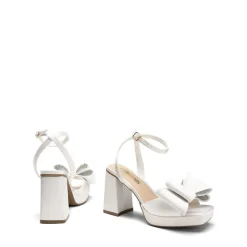 Bow Platform Chunky Sandals