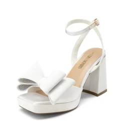 Bow Platform Chunky Sandals