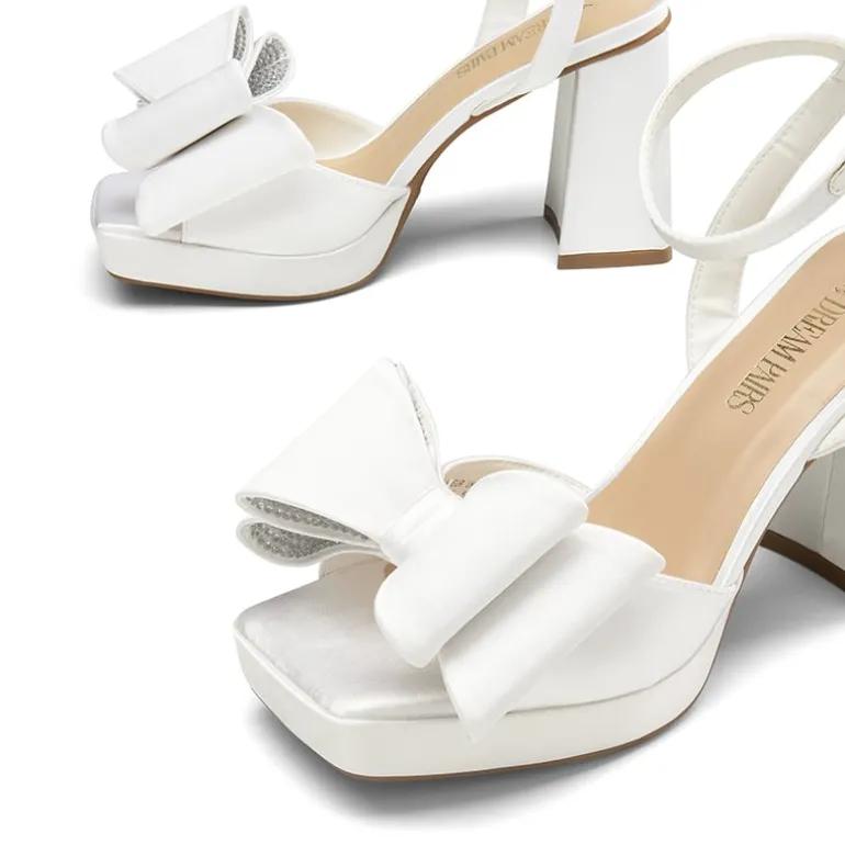 Bow Platform Chunky Sandals