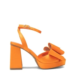 Bow Platform Chunky Sandals