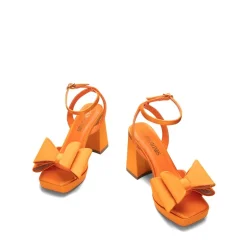 Bow Platform Chunky Sandals