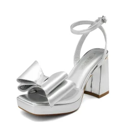 Bow Platform Chunky Sandals