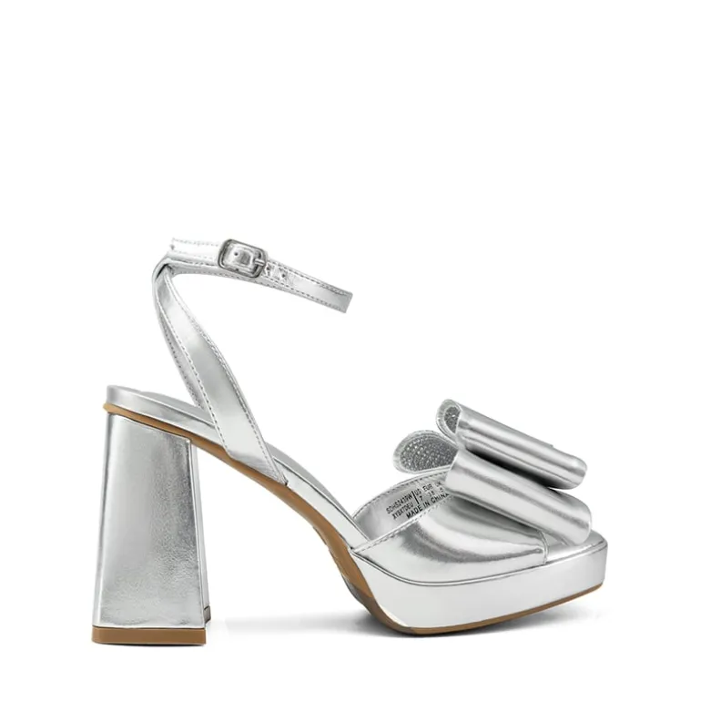 Bow Platform Chunky Sandals