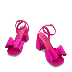 Bow Platform Chunky Sandals