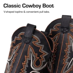 Boys’ Camouflage Western Cowboy Boots