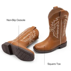 Boys’ Camouflage Western Cowboy Boots