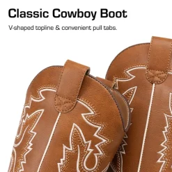 Boys’ Camouflage Western Cowboy Boots