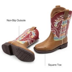 Boys’ Camouflage Western Cowboy Boots