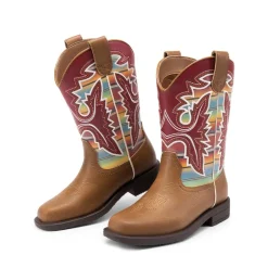 Boys’ Camouflage Western Cowboy Boots