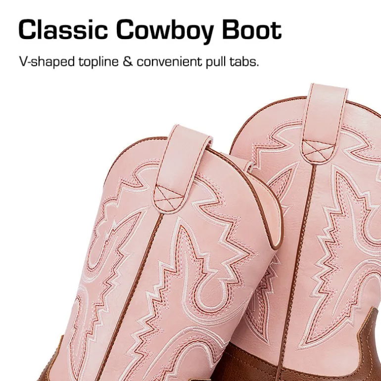 Boys’ Camouflage Western Cowboy Boots